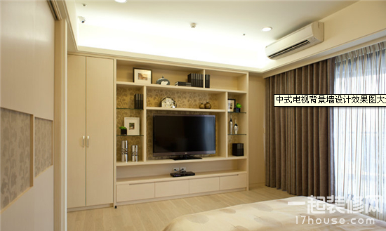 装修效果图欣赏之中式电视墙设计效果图大全 装修效果图欣赏之中式电视墙设计效果图大全
